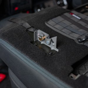 Ford F-150 Seat Release - Rear - BuiltRight Industries - Black - `09-`14 Ford F-150 Seat Release - Rear - BuiltRight Industries - Black - `09-`14